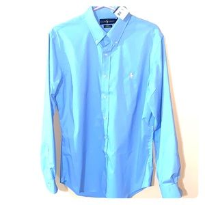 ralph lauren slim fit performance shirt